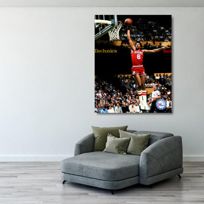 Julius Erving Action