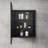 Versatile Bathroom Mirror Cabinet with Advanced Features for Space Optimization
