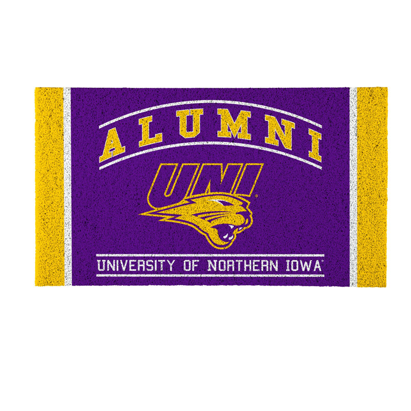 Tapis en PVC 28 po x 16 po University of Northern Iowa Alumni