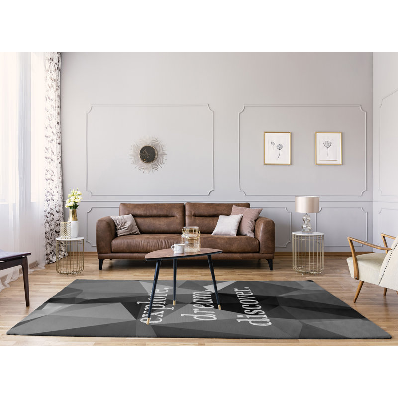 Tapis en poly-chenille discover rêve discover, Rectangle 5 pi x 7 pi