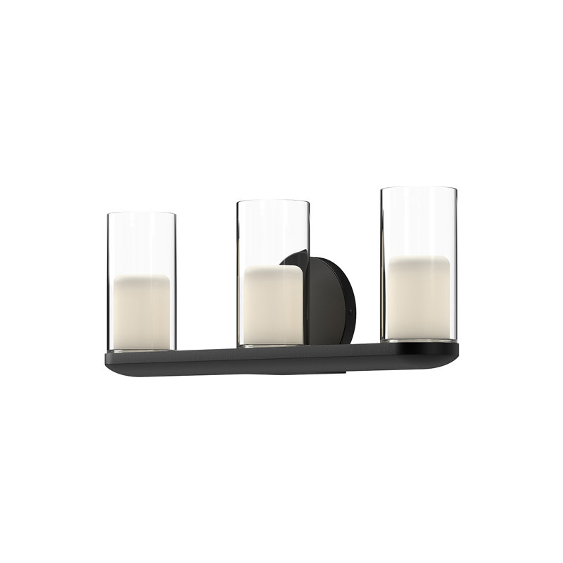 Birch 3 - Light LED Vanity Light, Black