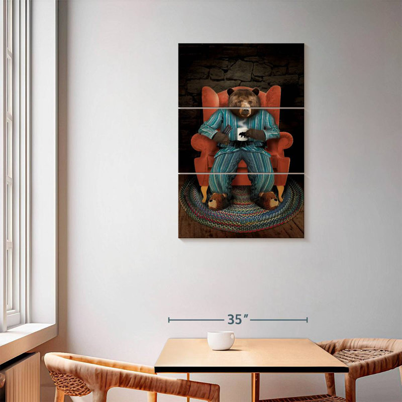 Ketti Bear With Remote, 57'' H x 36'' W