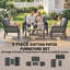 Rattan Sofa Set-1125071898