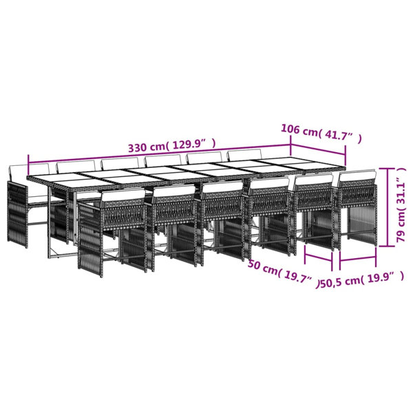 Dimensions du produit