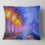 Vue de la Tour Eiffel à Paris - Coussin imprimé paysage-1120917363-1120917359