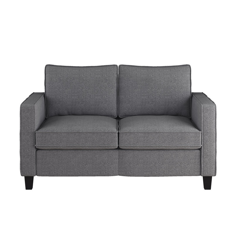 Causeuse Jaylena, Gris foncé
