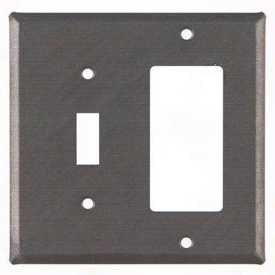 2 - Gang Combination Standard Wall Plate