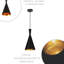 Luminaire suspendu 1 lumière à cône simple Doney