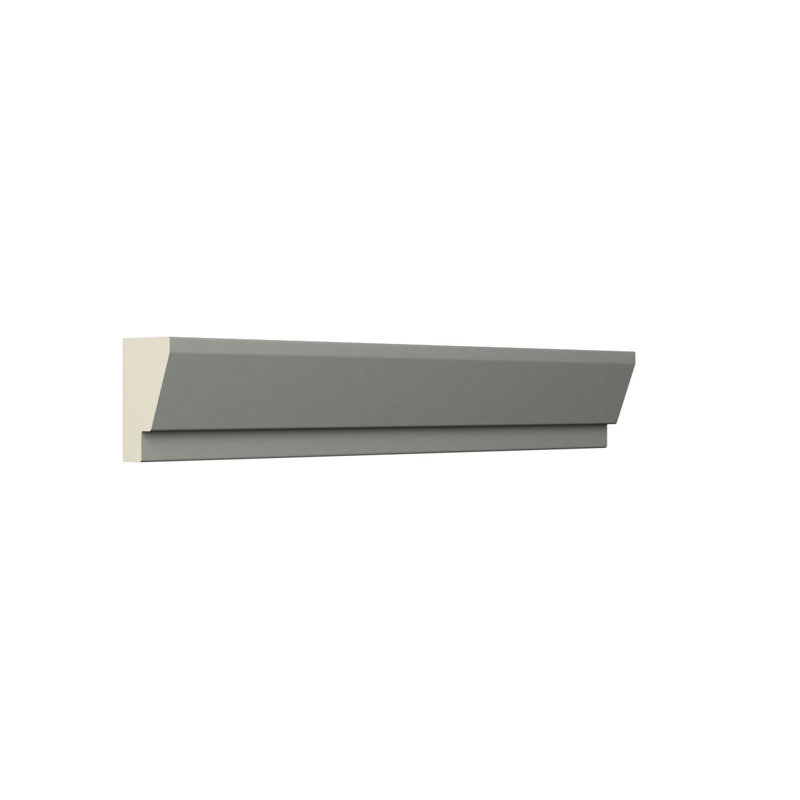 Gray Primed Polyurethane Panel Moulding 94.5 in