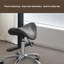 Tabouret à selle ergonomique réglable Latitude Run®-1302237018-1280302406