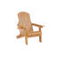 Méridienne d'extérieur, fauteuil Adirondack avec porte-gobelet intégré-628452867