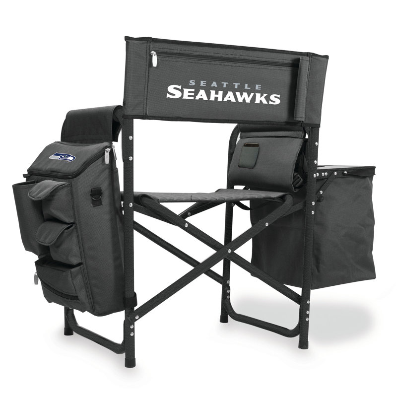 NFL Fusion Camping Chair, Seattle Seahawks, Black