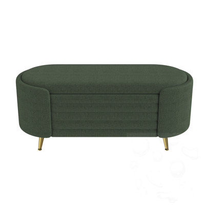 Upholstered Storage Bench wit Lid