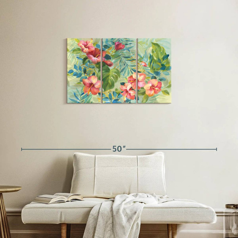 Jardin d'hibiscus Harnek, H 20 po x l 33 po