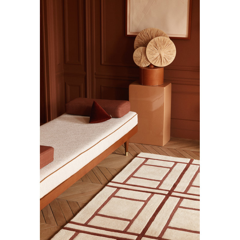 Eclisse, Rectangle 5'7" x 7'10", Brick