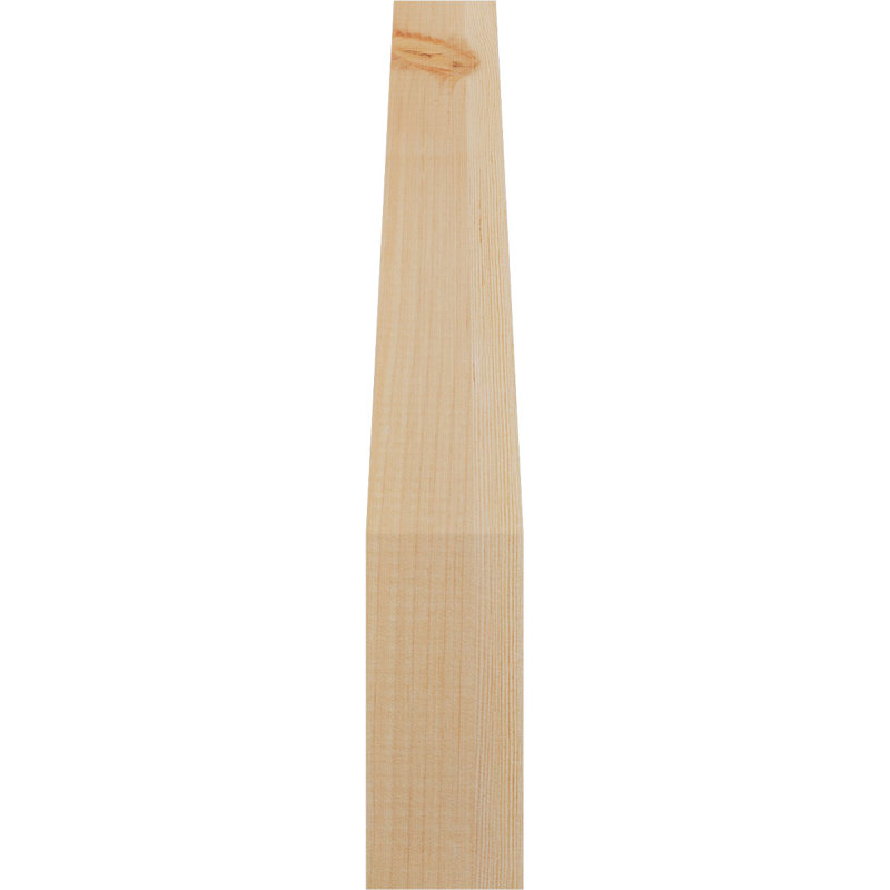 Attelle de genou olympique, Sapin de Douglas, H 24 po x l 3,5 po x P 16 po, Attelle lisse