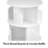 Hildelind 51.2-63.6"H 360° Rotating Bookcase, Storage and Display Bookshelf for Home Office and Living Room-869285683-807166168