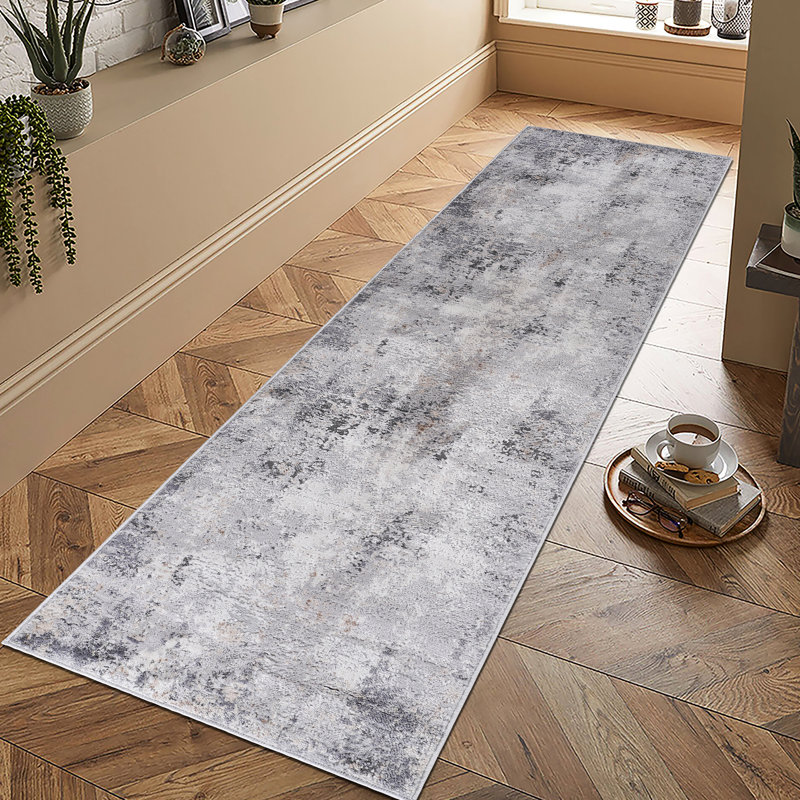 Non-Shedding Area Rug 2X8, /Sand/Abstract, Stain , Fits Well In Living Room And Dorm 2X8 Rug, Ideal For Home Decor