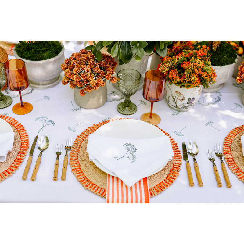 Portofino Tablecloth, 108" L x 72" W