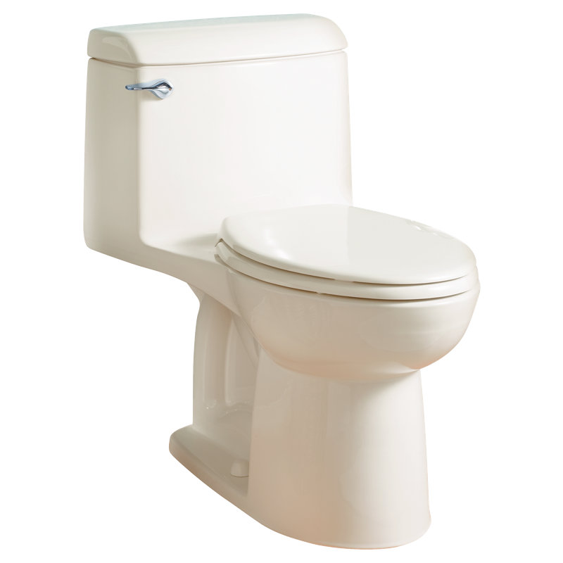 American Standard Champion 4 Toilet with Toilet Seat Elongated Chair Height, Linen