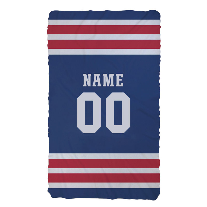  Jeté de nom personnalisé Sports Team