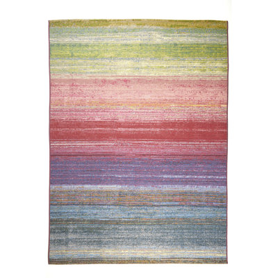 Tapis d'intérieur / extérieur en polypropylène tissé à la machine Timayah