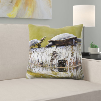 Microsuede Throw Pillow