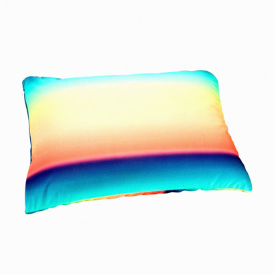 Squishy Neck Support Pillow - Microbead Travel Cushion with Removable Cover - Soft Bead Body Pillow for Kids & Adults - Car Seat & Chair Spectrum Relief - 16 Inches