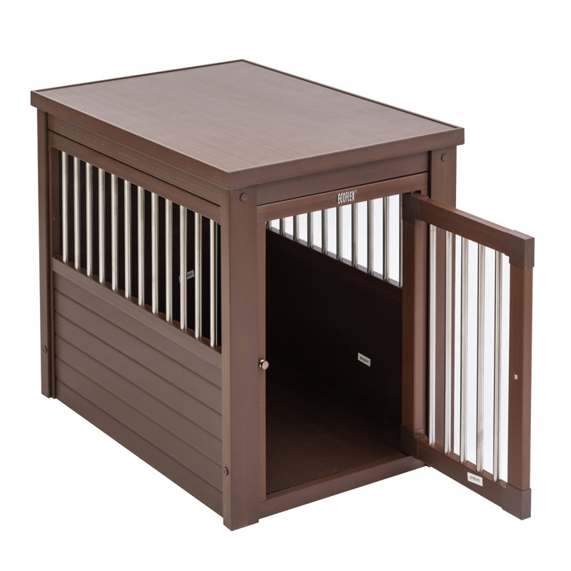 Caisse pour chien Southwick ECOFLEX, Brun roux, Moyenne (H 25,2 po x l 21,1 po x P 29,5 po)