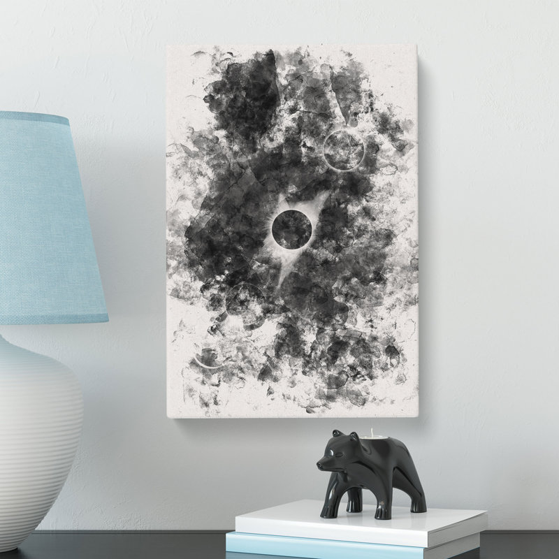 Total Eclipse Of The Moon - Wrapped Canvas, 60cm H x 40cm W x 3cm D