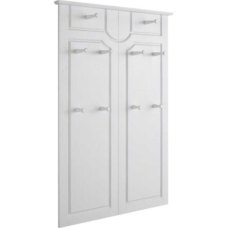 Barwick 81cm Wall Mounted Clothes Rack