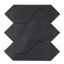 Carreau de métro hexagonal en porcelaine 4 po x 12 po Russell (10,76 pieds carrés / caisse)-36595180