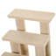 Escalier pour chat multi-niveaux à 4 niveaux pour chat en beige, 25 pouces - Vos rideaux aident les chats à atteindre les tablettes hautes