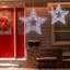 Décorations de Noël d'extérieur à DEL avec étoiles - 18 po - ensemble de 2 - lumières blanches fraîches