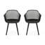 CHAISE PAVOT (ensemble de 2)
