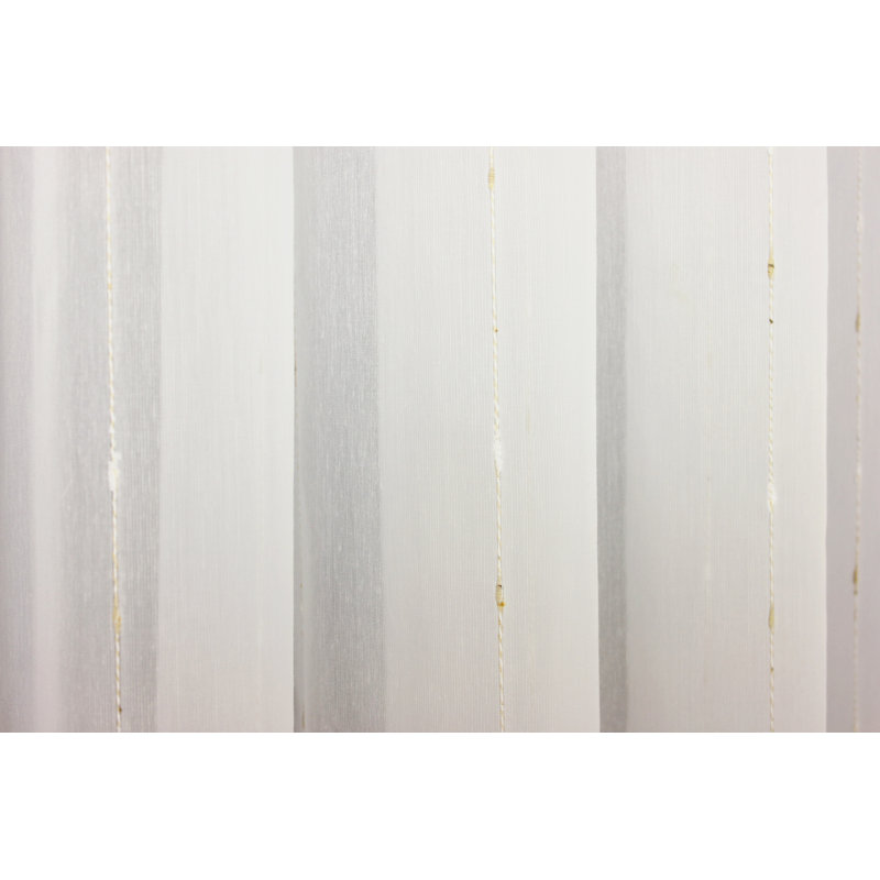 Eseli Semi Sheer Curtain Single Panel, 175cm H x 450cm W
