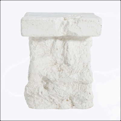 Table de bout d'extérieur Talia MGO de Talia, durable et polyvalente, pour l'intérieur et l'extérieur, blanc
