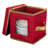 Fabric Dining Plates Storage with Felt Dividers Included-1222117279