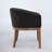Mid Century Modern Upholstered Barrel Dining Chairs With Arms,Farmhouse Linen Kitchen & Dining Room Chairs With Natural Hardwood Frame, 19" W Accent Chairs For Living Room,Single Pack-1506826961
