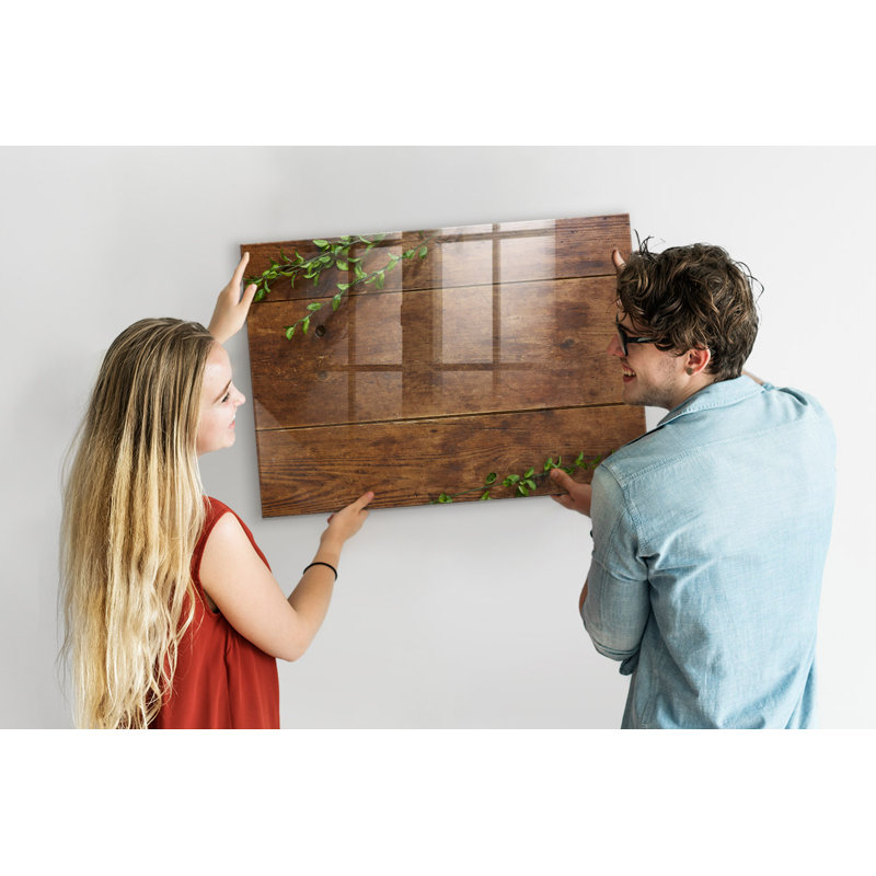 Magnetic Glass Photo Memo Board