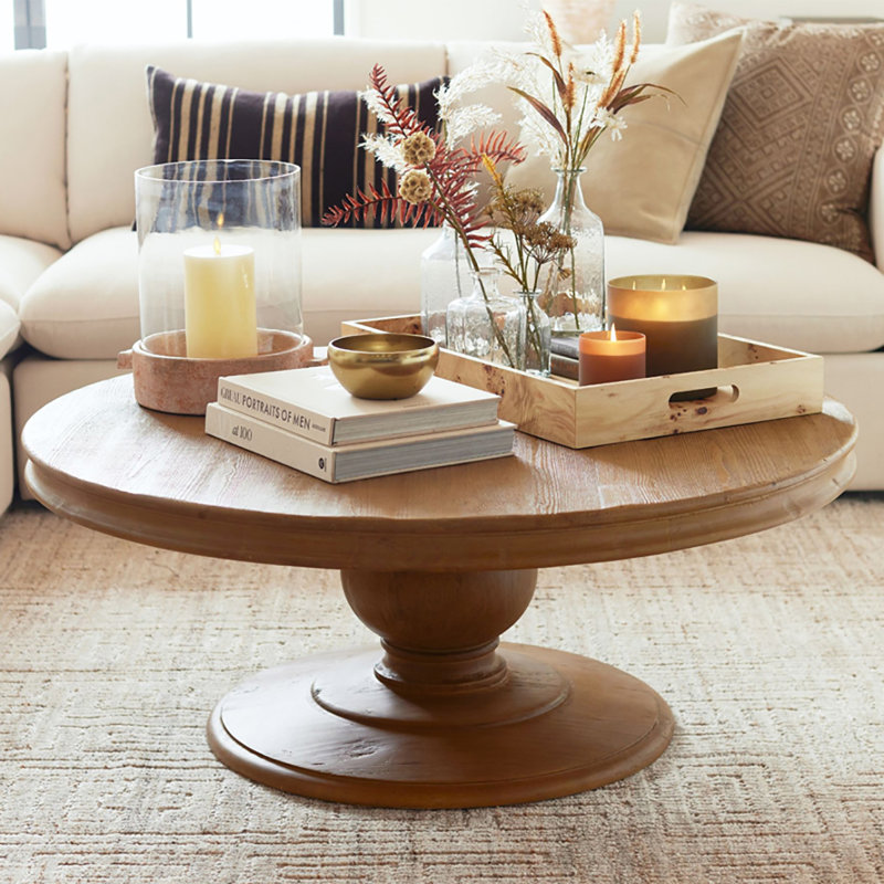 Table de bout American, H 17,7 po x L 31,5 po x l 31,5 po