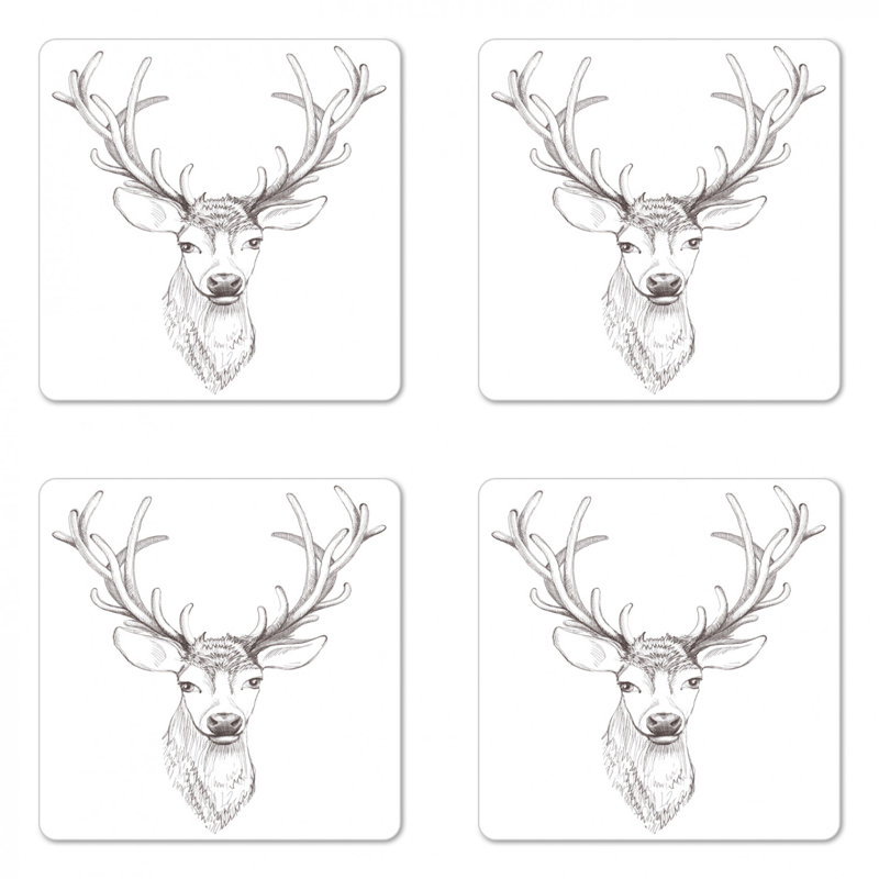 Sous-verre antlers