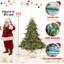 Arbre de Noël artificiel pré-éclairé-626407032