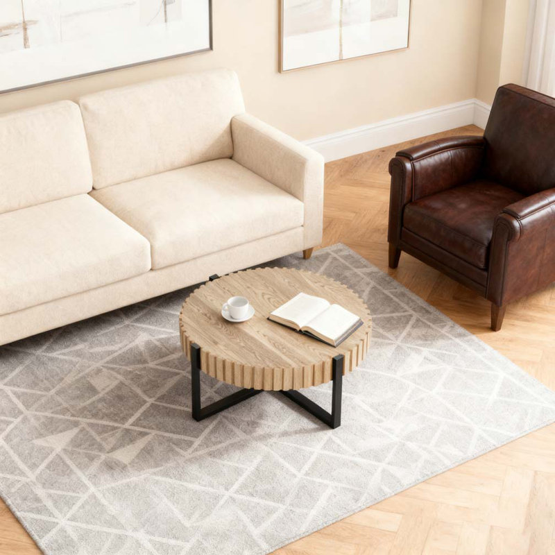Table basse ronde