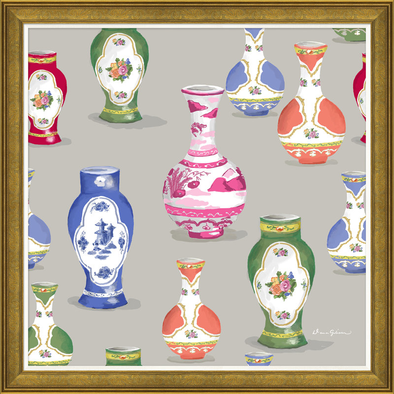 Meissen par Dana Gibson - Peinture encadrée sur papier