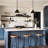 1-Light Large Single Cone Kitchen Island Pendant
