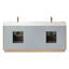Ensemble de meuble-lavabo double 72 po avec miroir Beira-70529556-70529557