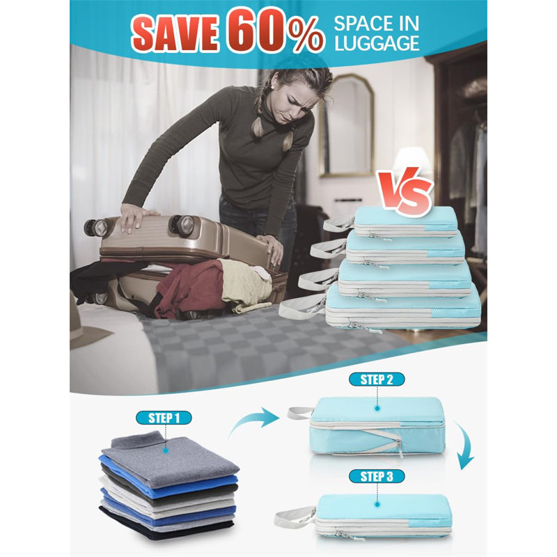 Rebrilliant Fabric Storage Bag, Blue
