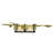 Rustic Lodge Flush Mounted Sconce