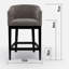 Upholstered Wooden Frame Bar Stool-96001655
